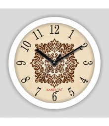 Colorful Wooden Designer Analog Wall Clock RC-2504